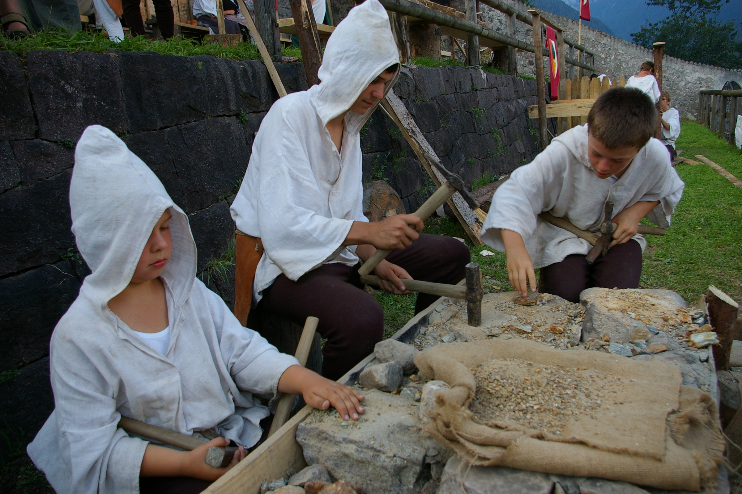 Frantumazione del minerale | Bergknappen Primör